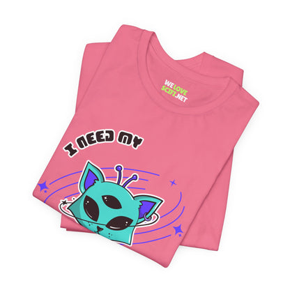 Alien Cat Sci-Fi T-Shirt | Unique UFO Design | WeLoveSciFi