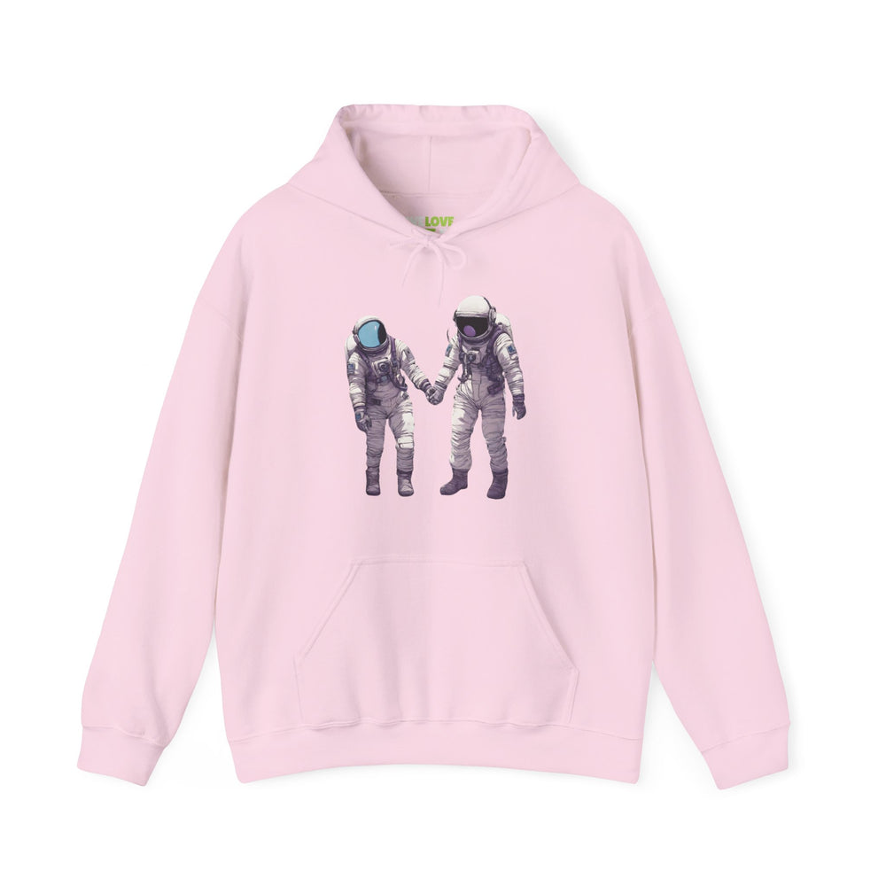 Astronaut Spaceart Hoodie - Next to You Sci-Fi Hoodie