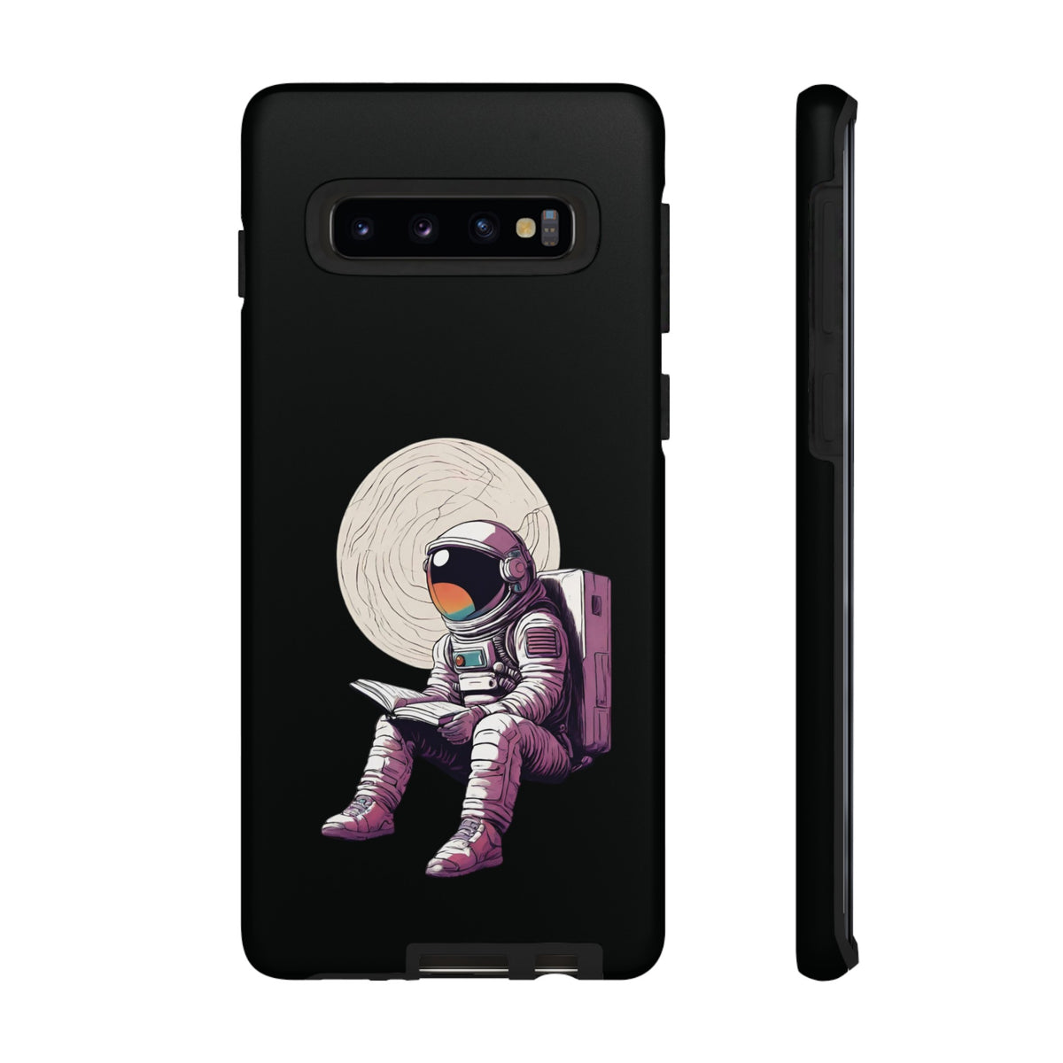 Space Art Samsung Galaxy Mobile Cases | Astronaut Design