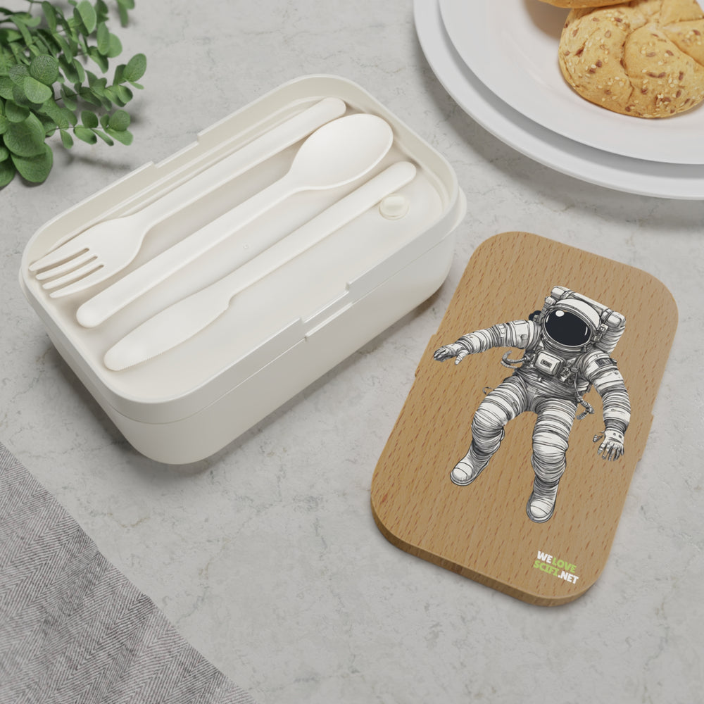 Floating Astronaut SpaceArt Bento Lunch Box-welovescifi.net