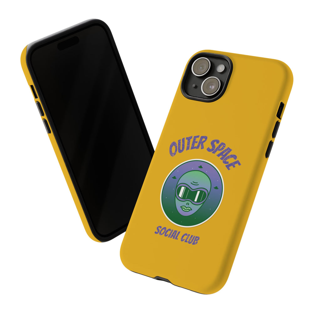 Outer Space iPhone Case | Sci-Fi Tough Mobile Cases