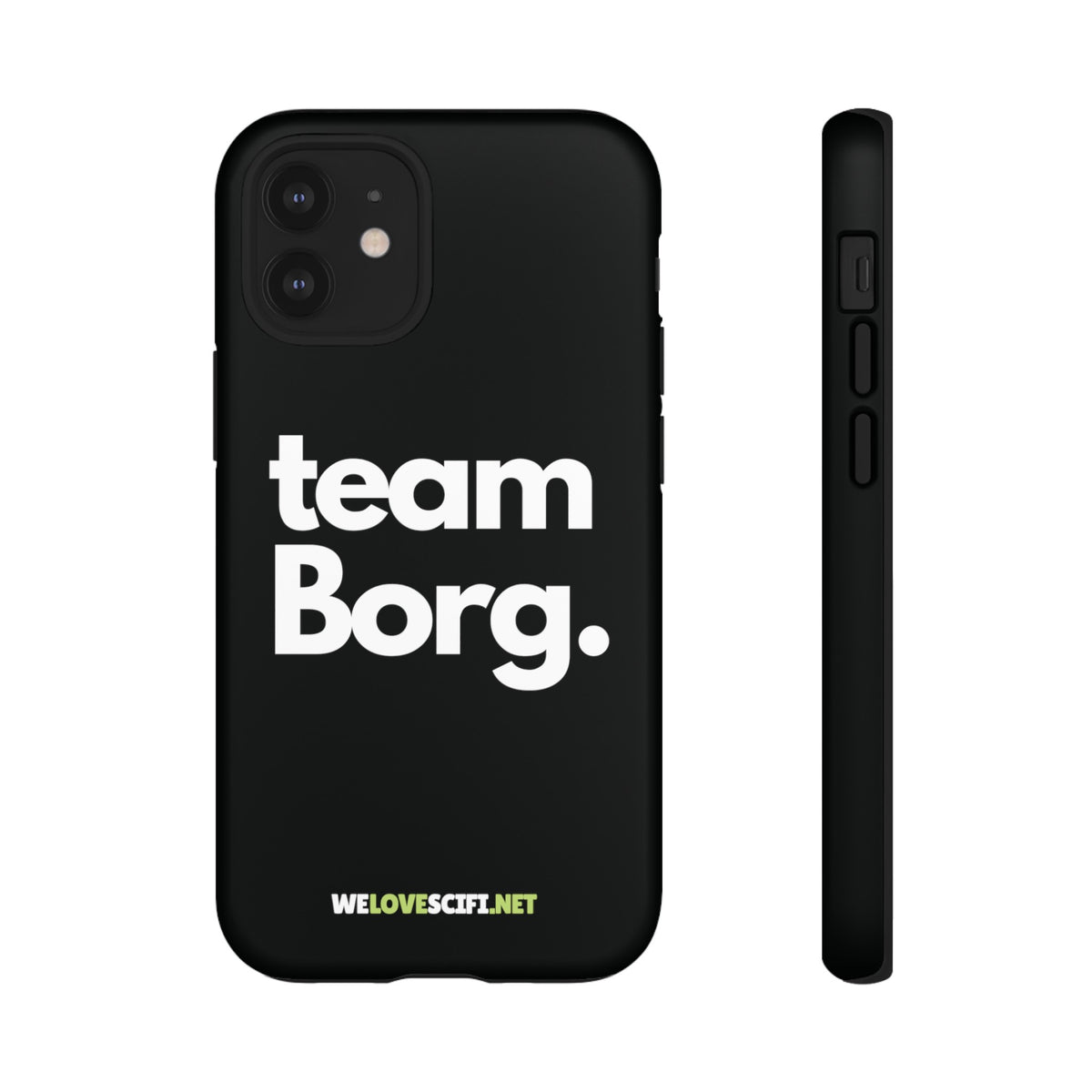 Team Borg iPhone Cases - Supervillain Tough Mobile Covers