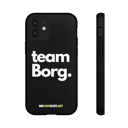 Team Borg iPhone Cases - Supervillain Tough Mobile Covers