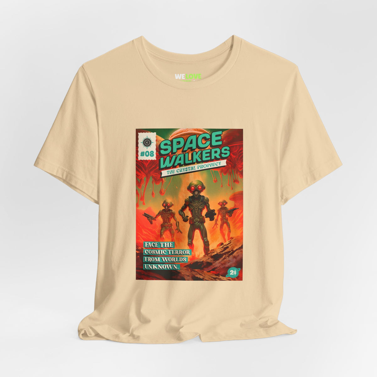 Space Walkers Retro Sci-Fi T-Shirt | We Love Sci-Fi