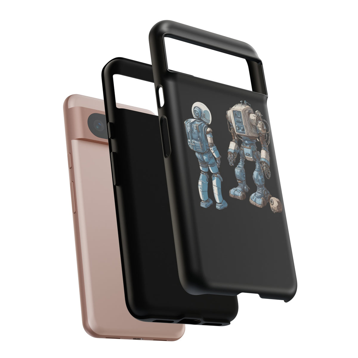 Robot Tough Google Pixel Mobile Cases Durable & Fun Designs