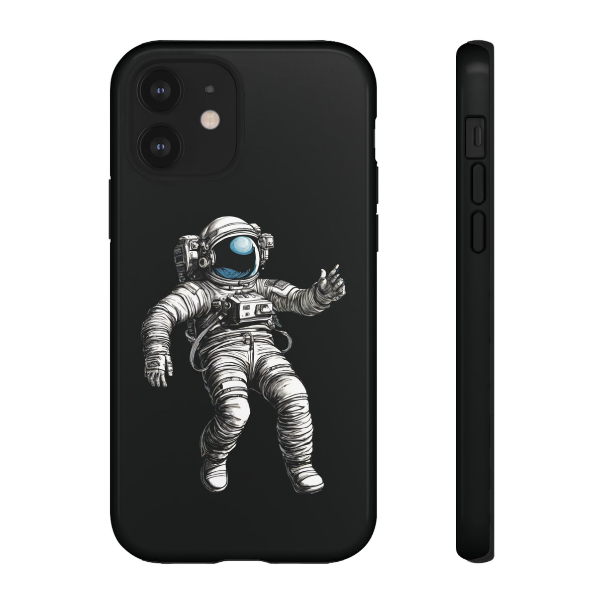 space art astronaut phone case-Space Art Astronautb iPhone