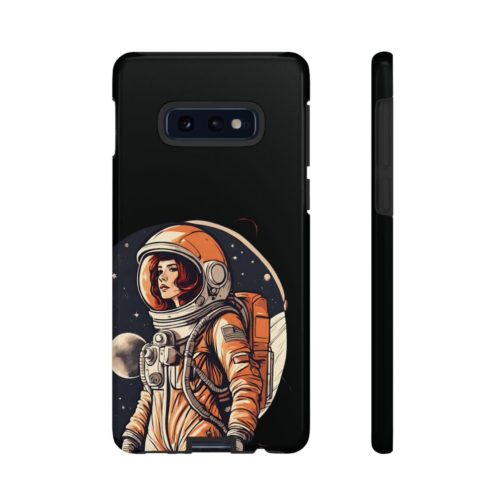 Spacegirl Astronaut Samsung Galaxy Cases