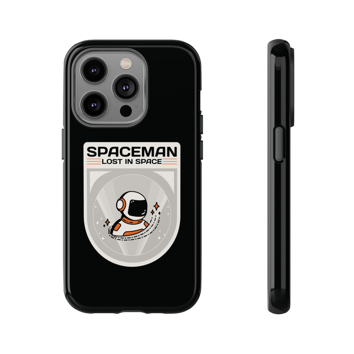 Spaceman iPhone Case Astronaut Sci-Fi Tough Mobile Cover