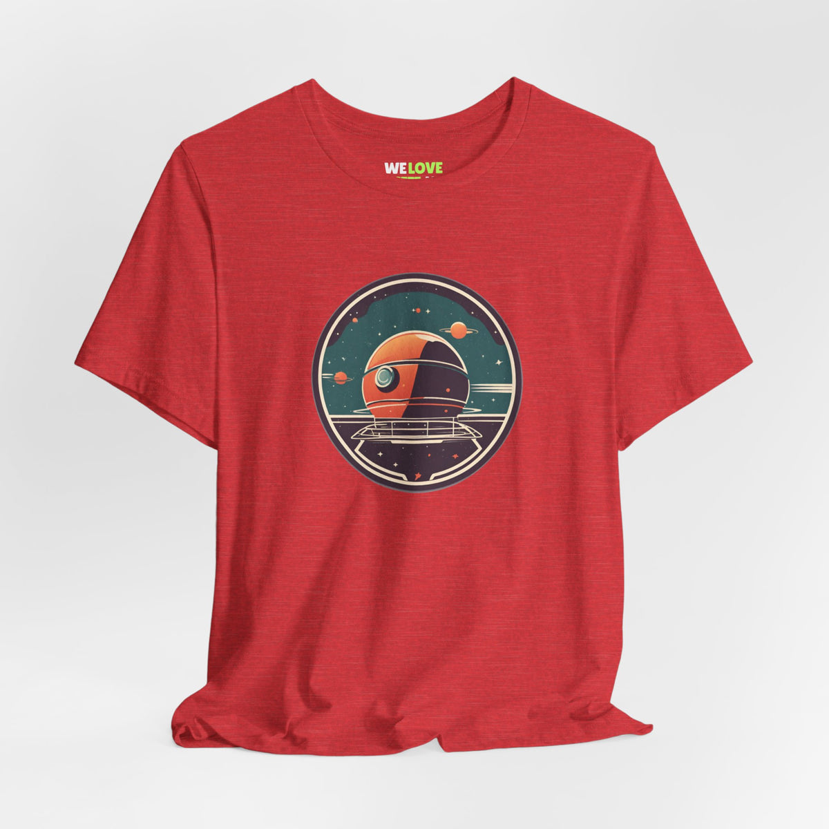 Retro Space Art Sci-Fi T-Shirt | Station 101 We Love Sci-Fi