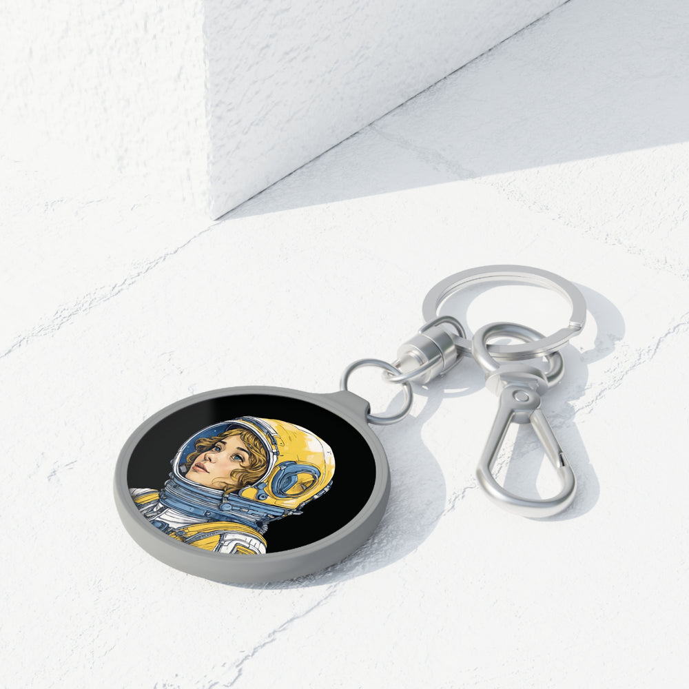 SpaceGirl Keyring Tag-welovescifi.net