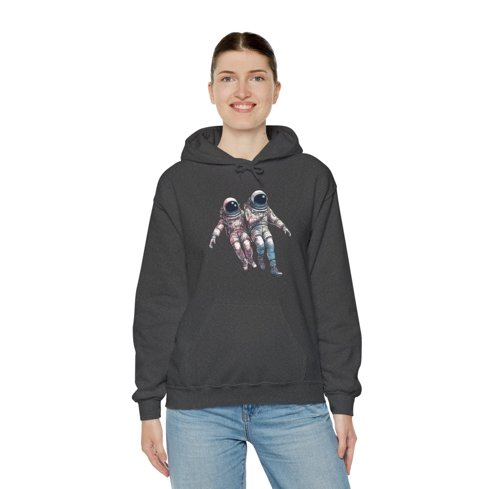 We're Floating As One Astronaut Sci-Fi Hoodie-welovescifi.net