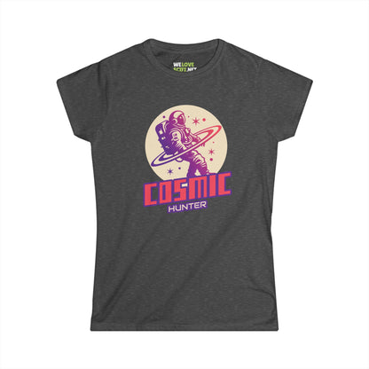 Cosmic Hunter Astronaut Woman's Tee-welovescifi.net