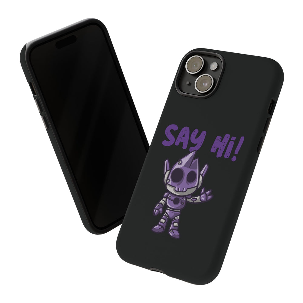 Funny UFO iPhone Cases | Say Hi Sci-Fi Tough Mobile Covers