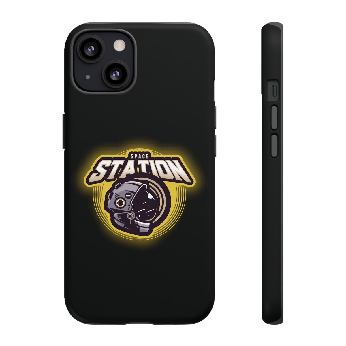 Space Station iPhone Cases Sci-Fi Tough Mobile Protection