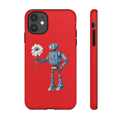 Maybe Baby Robot Spaceart Tough iPhone Mobile Cases