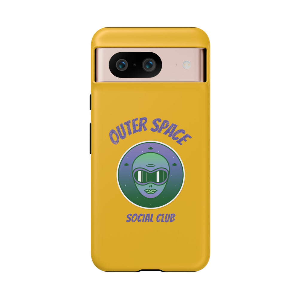 Outer Space Club Sci-Fi Tough Google Pixel Mobile Cases