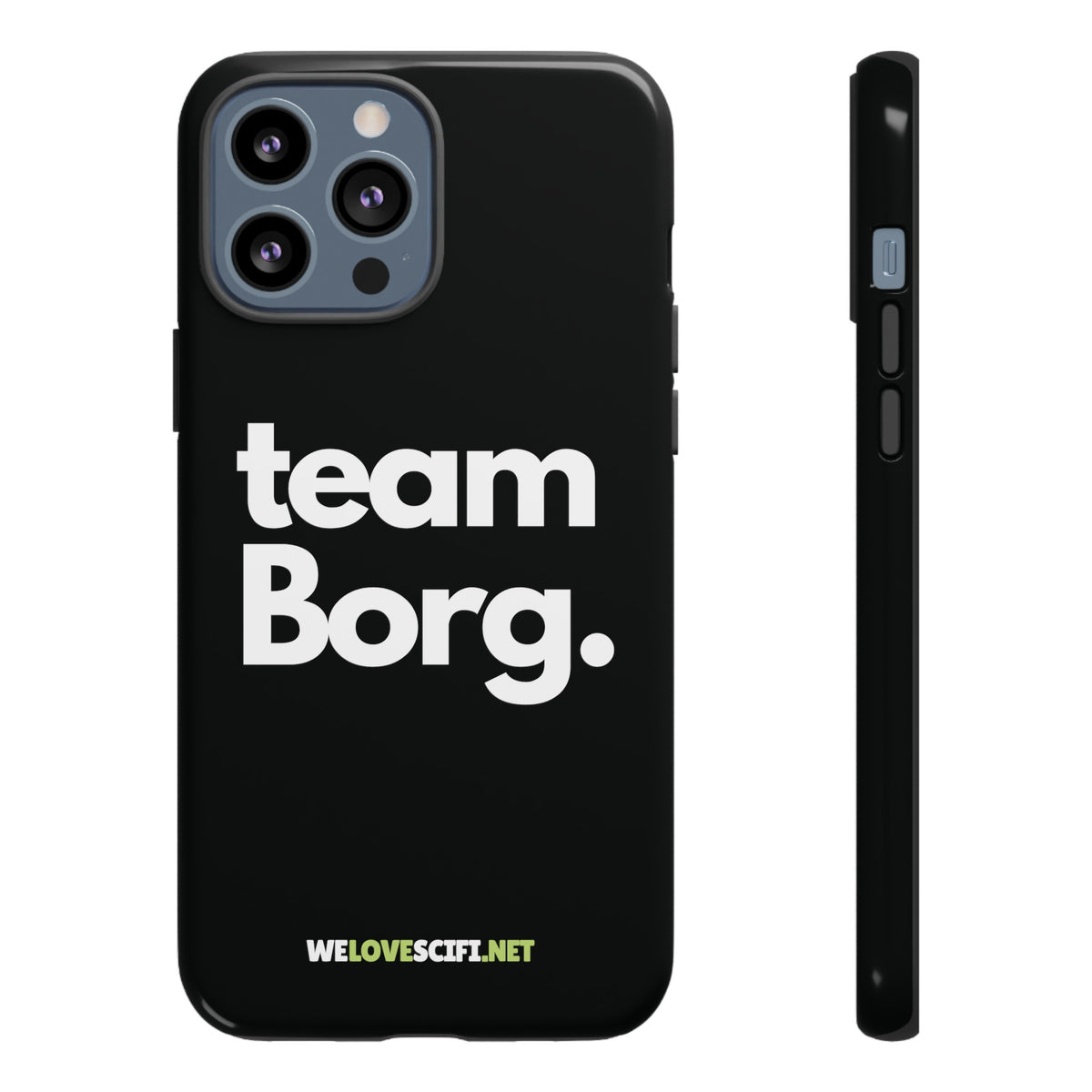 Team Borg iPhone Cases - Supervillain Tough Mobile Covers