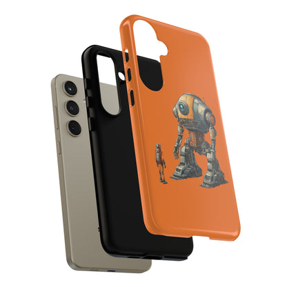 Robot Space Art Galaxy Mobile Cases | Look at Me Robot