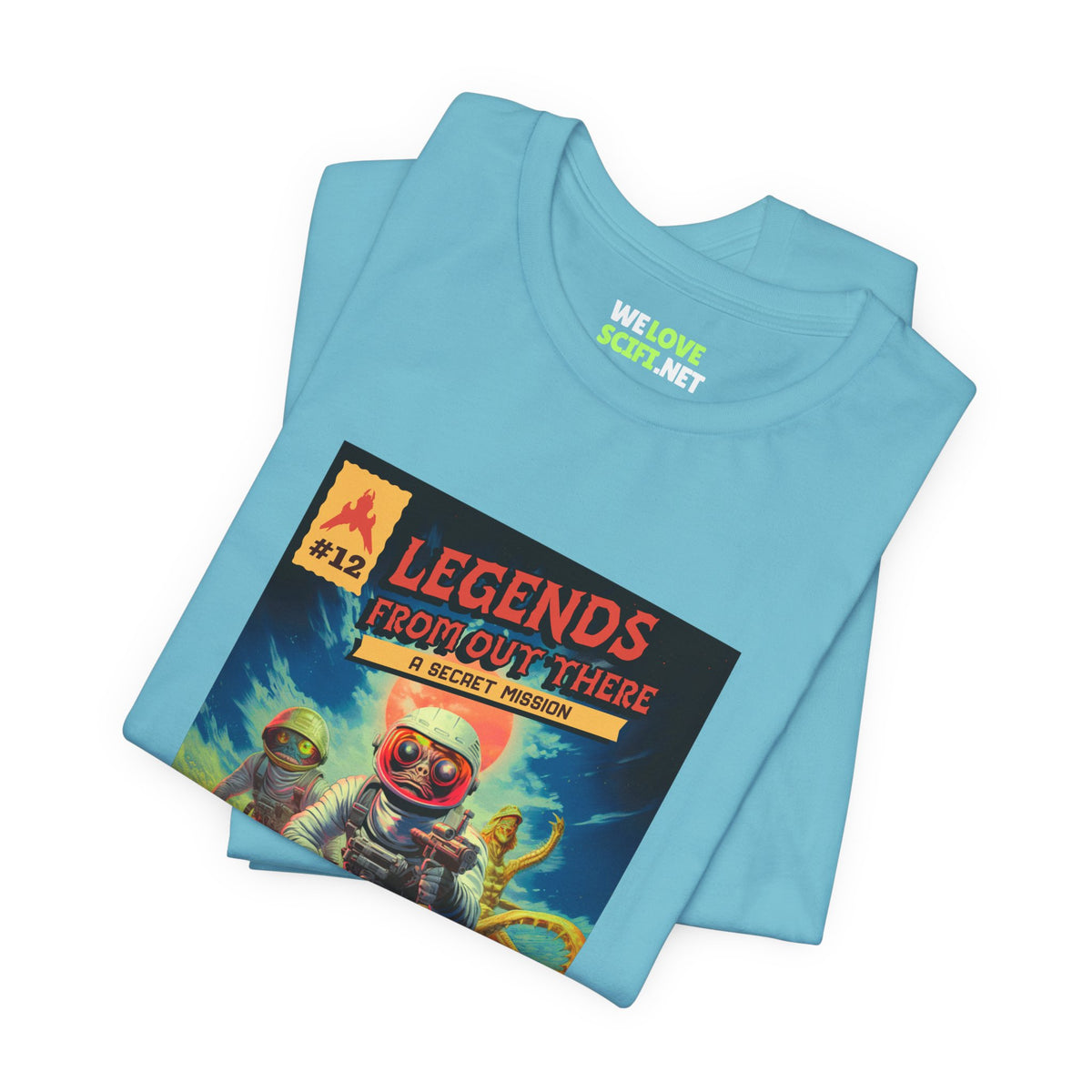 Retro Sci-Fi T-Shirt | Legends From Out There | WeLoveSciFi