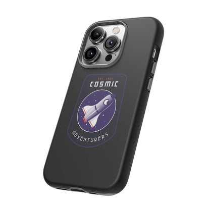 Cosmic Adventurers Sign Sci-Fi Tough iPhone Mobile Cases