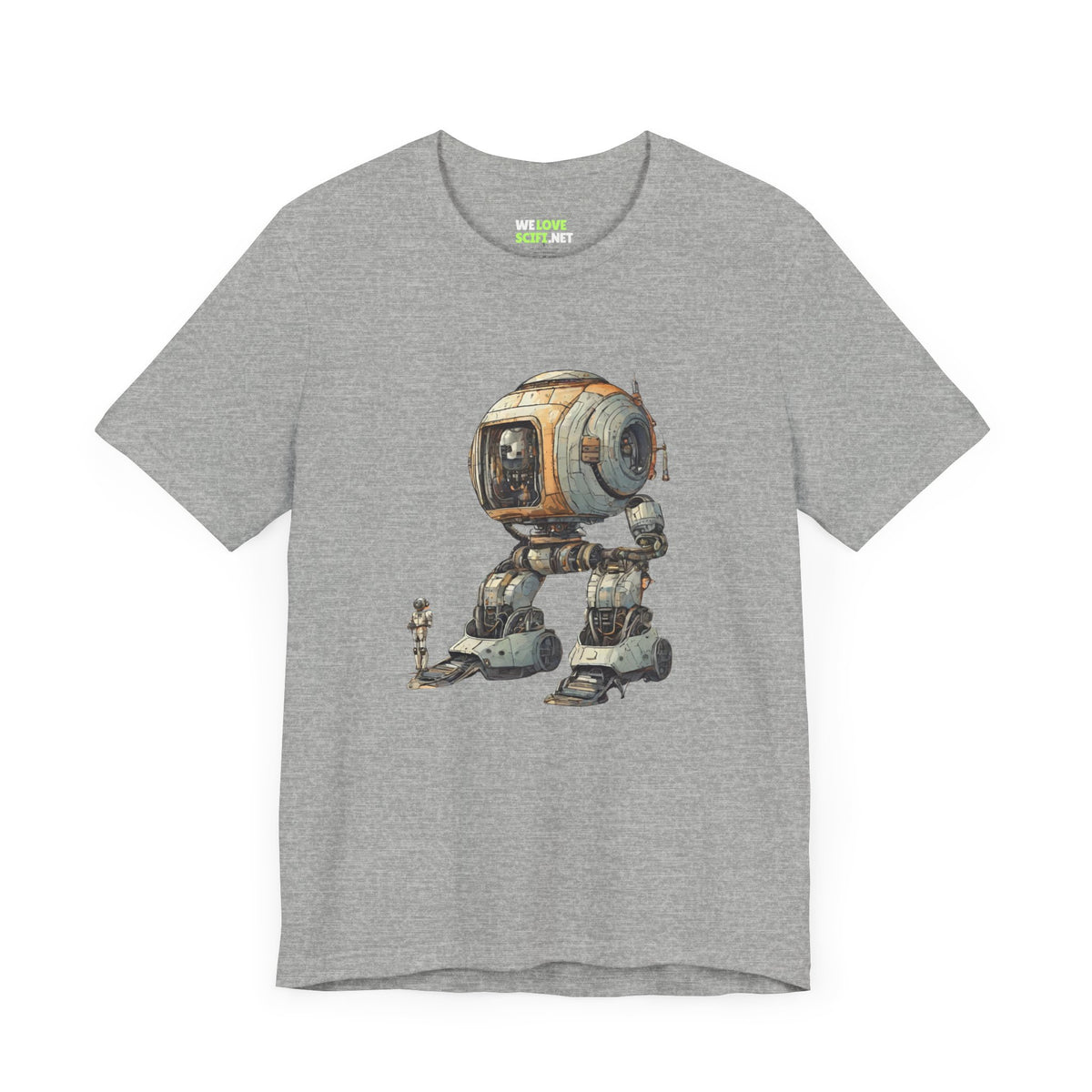 Let's Take a Ride Robot SpaceArt Sci-Fi T-Shirt WeLoveSciFi