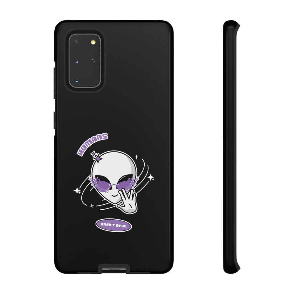 Sci-Fi Mobile Cases Humans Aren't Real UFO Samsung Galaxy