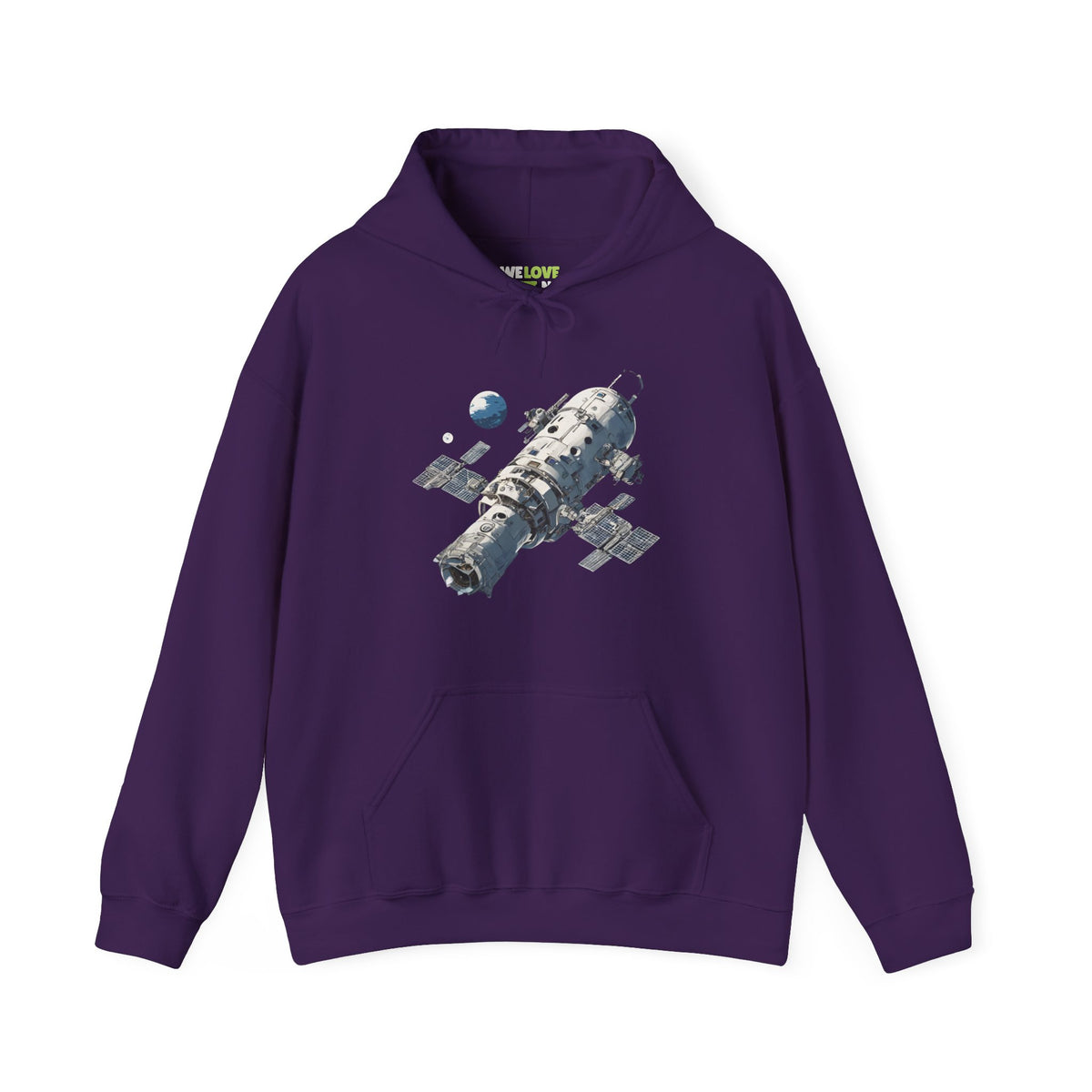 sci-fi hoodie-Spaceship 283 Sci-Fi Hoodie