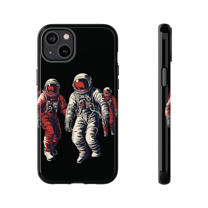 Astronauts In Red Tough iPhone Mobile Cases-welovescifi.net