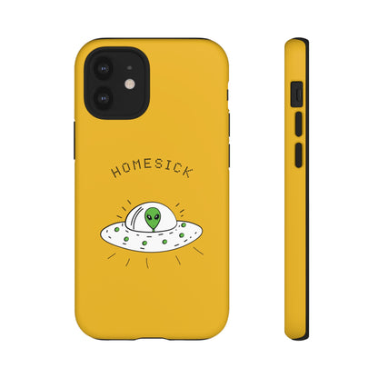 Funny UFO iPhone Cases Homesick Sci-Fi Tough Mobile Covers