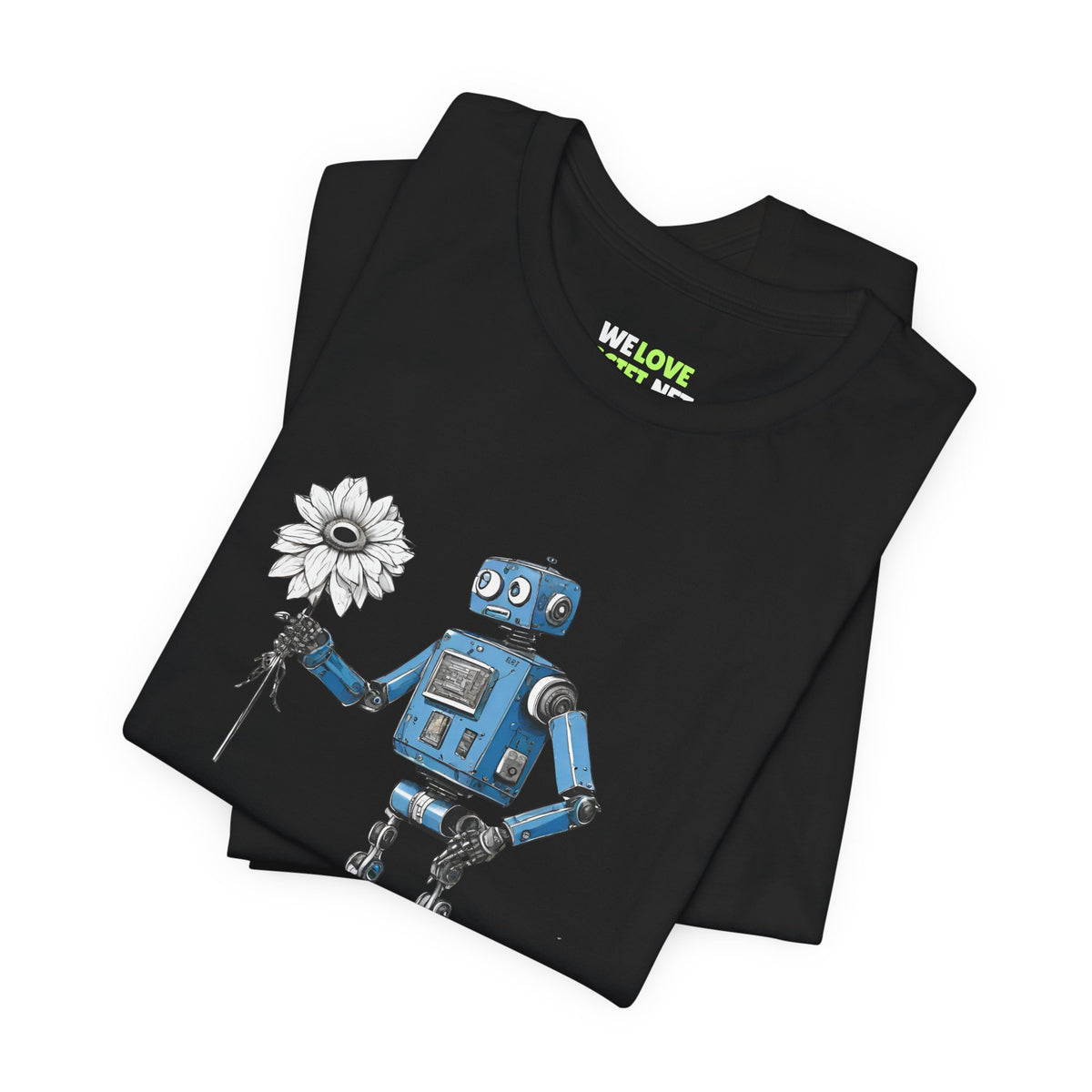 Robot Space T-Shirt - Maybe Baby Sci-Fi Art | WeLoveSciFi