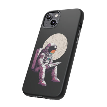 Art Astronaut Tough iPhone Mobile Cases - Read That Book