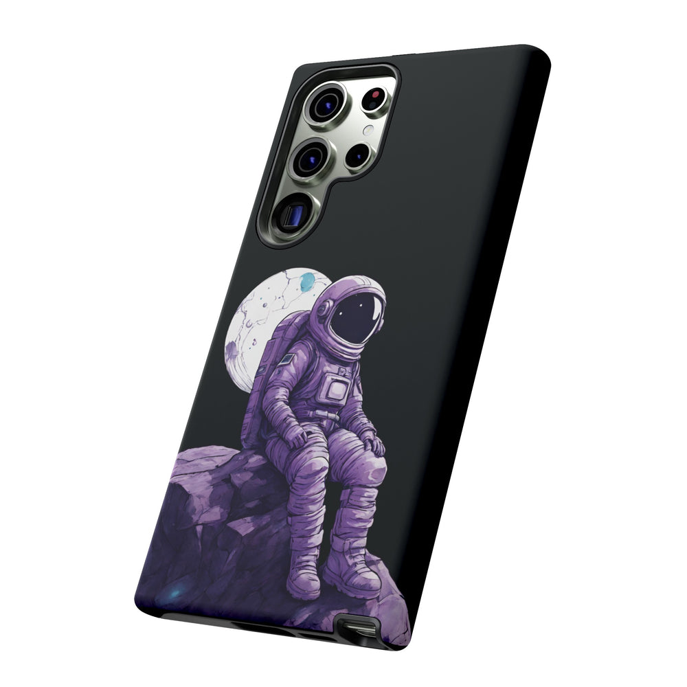 Art Samsung Galaxy Mobile Cases Still Waiting Astronaut