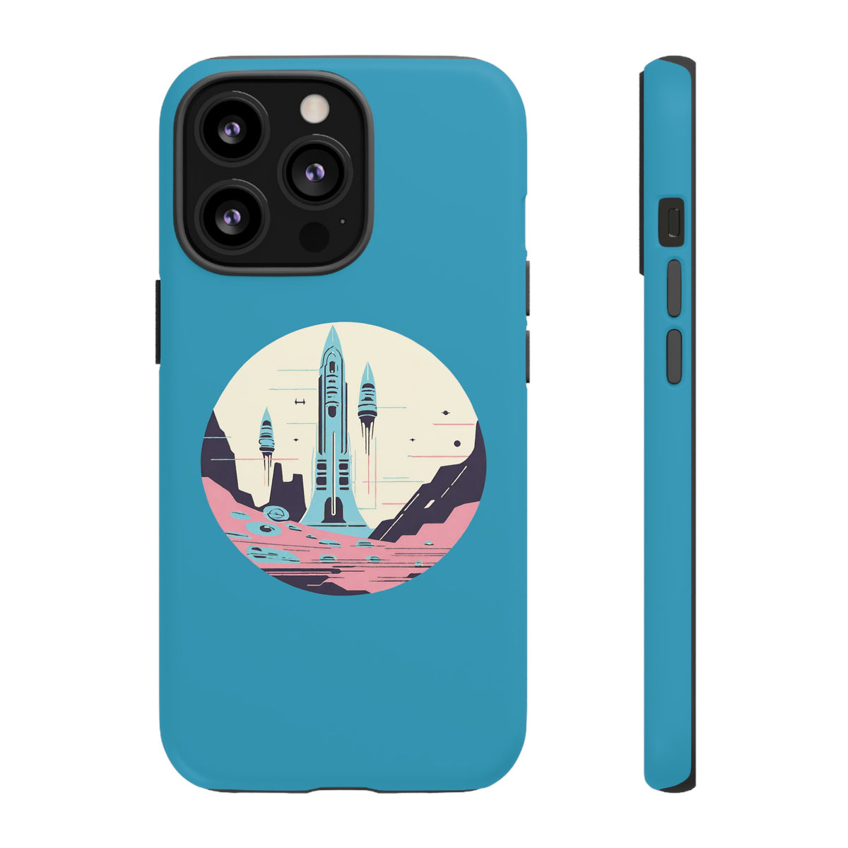 Space Art iPhone Case - Tough Sci-Fi Mobile Cover | Liftoff