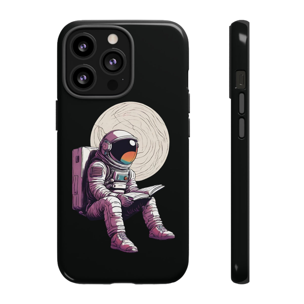 Art Astronaut Tough iPhone Mobile Cases - Read That Book