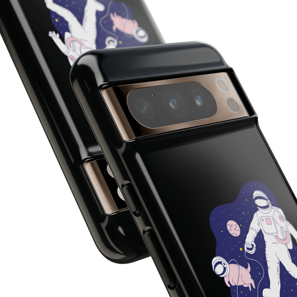 Buds Mobile Cases Funny Sci-Fi Astronaut & Dog Pixel Covers