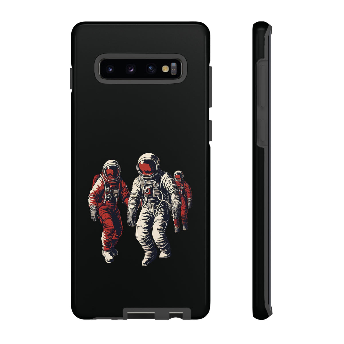 Astronauts In Red SpaceArt Tough Samsung Galaxy Mobile Cases