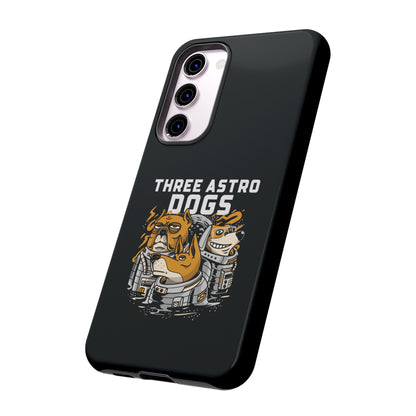 Three Astro Dogs Funny Sci-Fi Tough Samsung Galaxy Mobile Cases-welovescifi.net