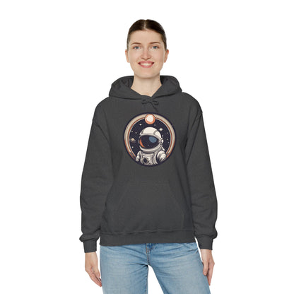 Welcome To Space Age Astronaut Spaceart Sci-Fi Hoodie-welovescifi.net