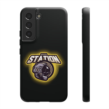 Space Station Astronaut Galaxy Cases