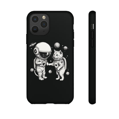 Space Kitties iPhone Cases Astronaut Cat Tough Mobile Cover