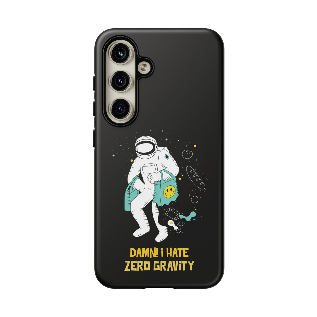 Zero Gravity Funny Astronaut Sci-Fi Tough Samsung Galaxy Mobile Cases-welovescifi.net