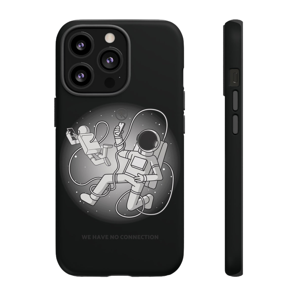 Funny Astronaut iPhone Case | Sci-Fi Tough Mobile Cover