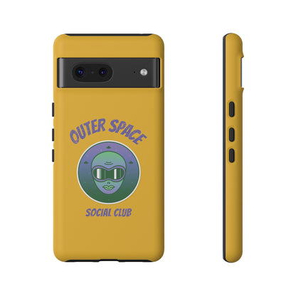 Outer Space Club Sci-Fi Tough Google Pixel Mobile Cases