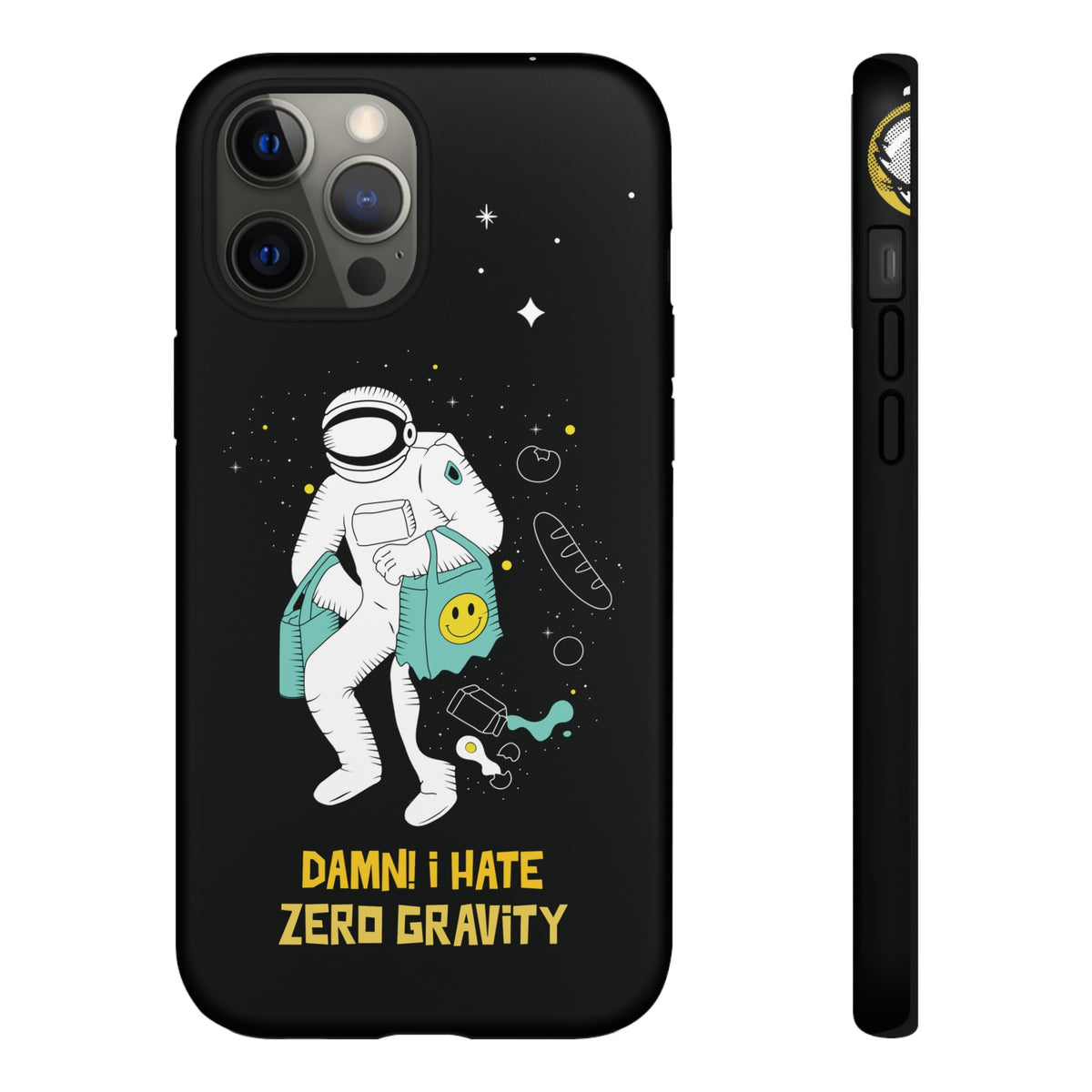 Zero Gravity Funny Astronaut Sci-Fi Tough iPhone Mobile Cases-welovescifi.net