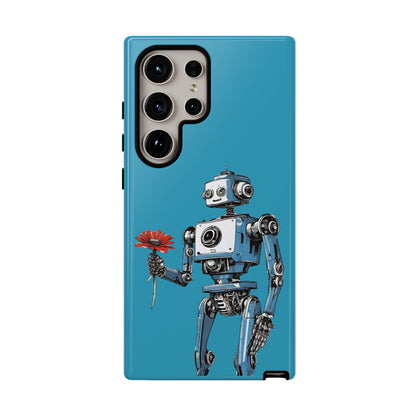 You Never Bring Me Flowers Robot SpaceArt Tough Samsung Galaxy Mobile Cases-welovescifi.net