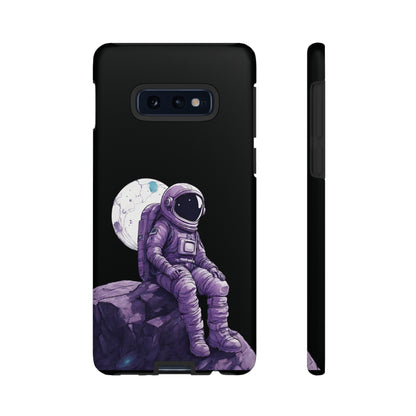 Art Samsung Galaxy Mobile Cases Still Waiting Astronaut