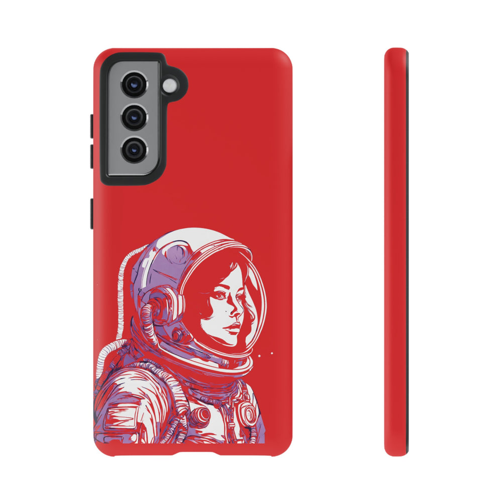 Duotone SpaceGirl SpaceArt Tough Samsung Galaxy Mobile Cases