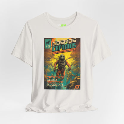 Cosmos Captains Retro Sci-Fi T-Shirt-welovescifi.net