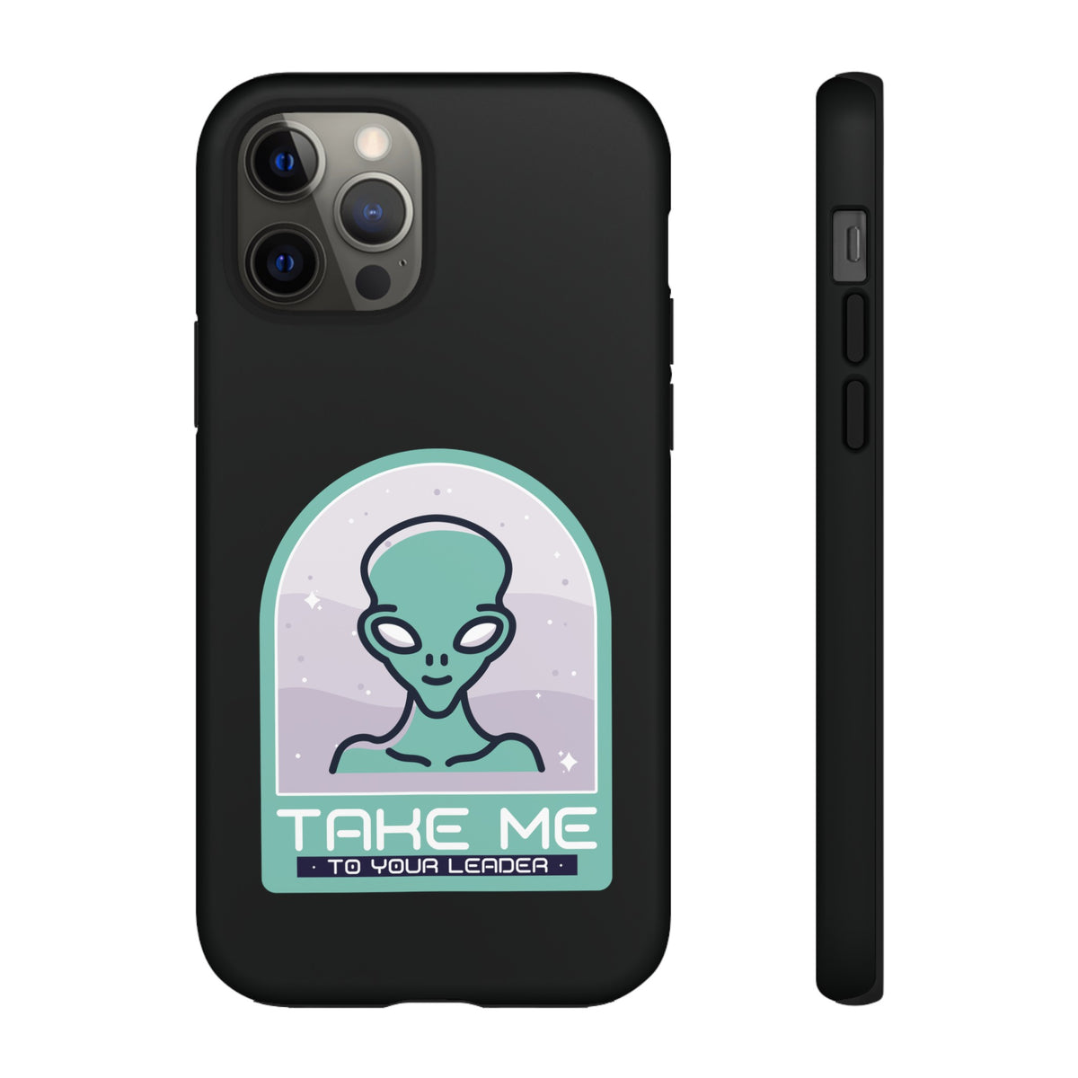 Take Me to Your Leader Sci-Fi Mobile Cover