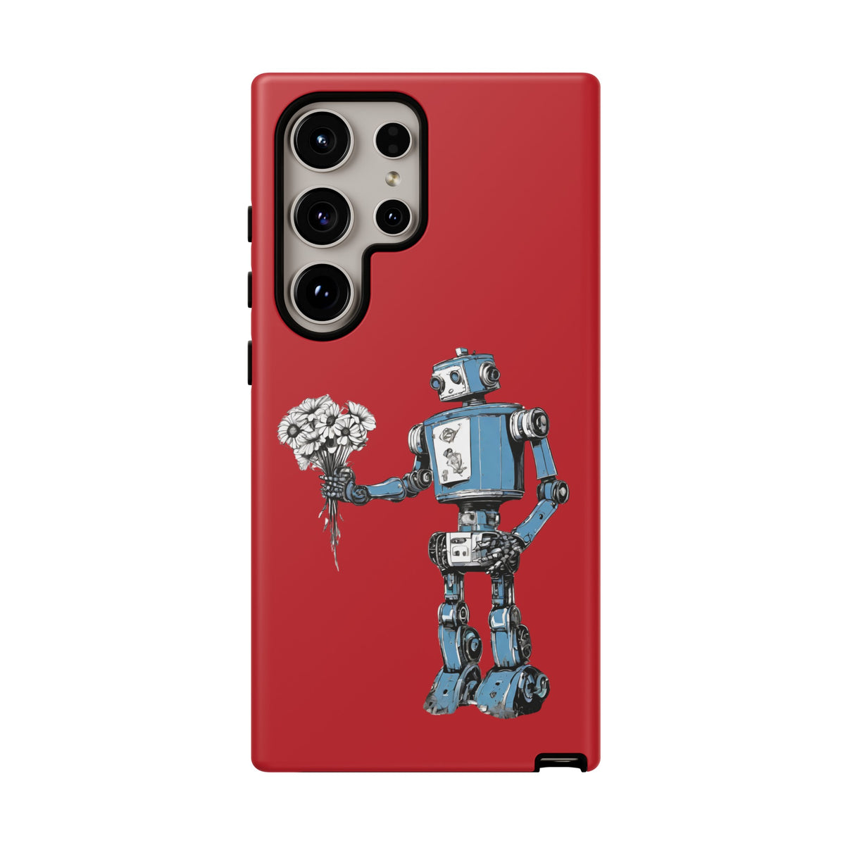 Maybe Baby Robot SpaceArt Tough Samsung Galaxy Mobile Cases